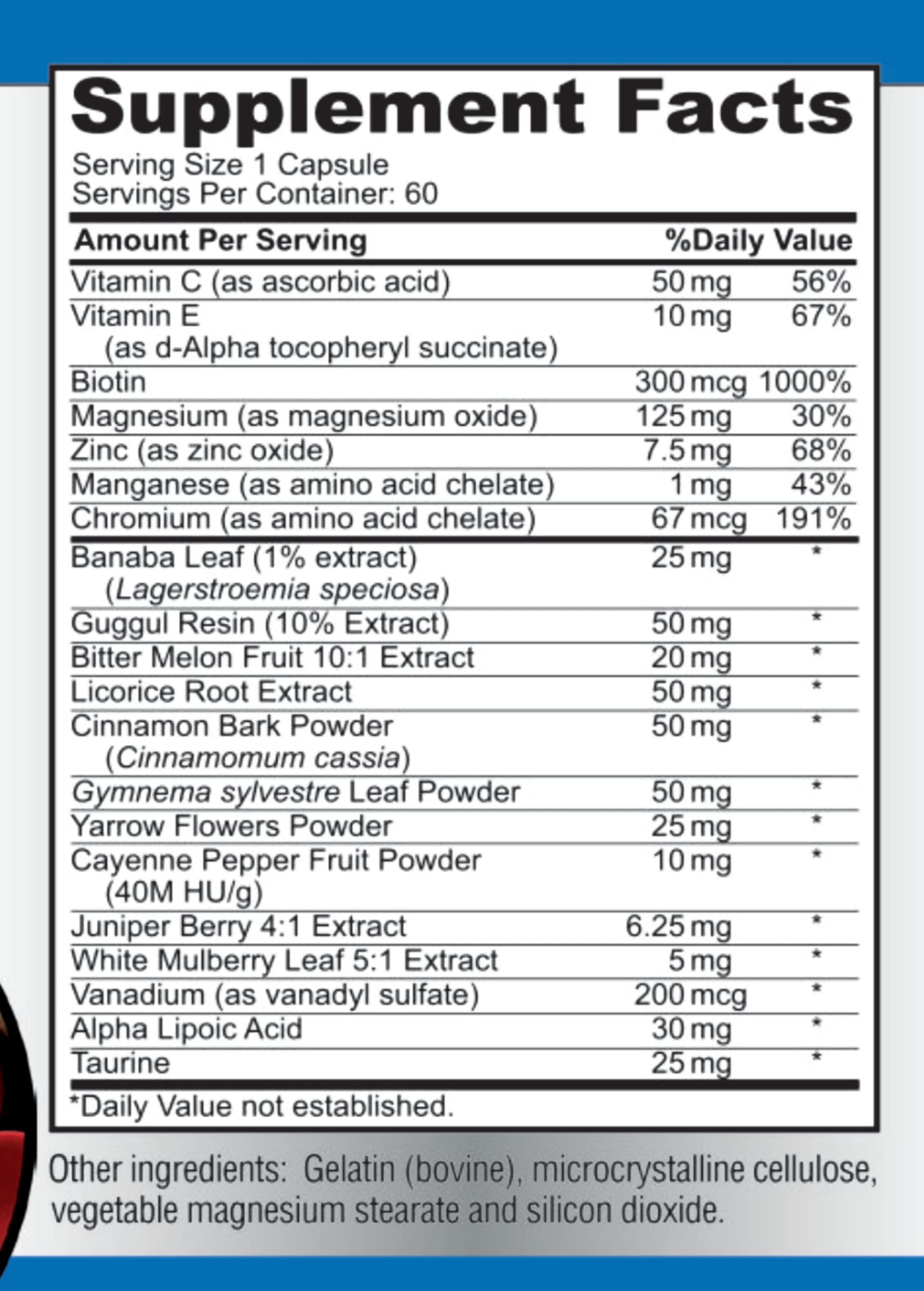 Product packaging and bottle of YUMMYVITE Sugar Support