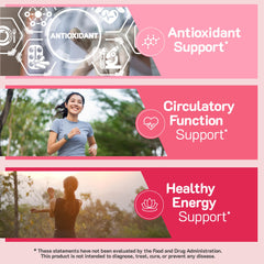 Supplement facts panel on YumVs bottle