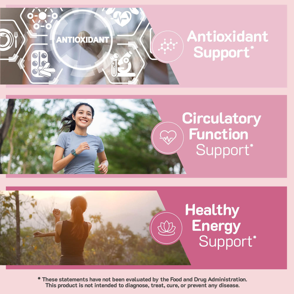 Beet root and tart cherry extract ingredients in gummies