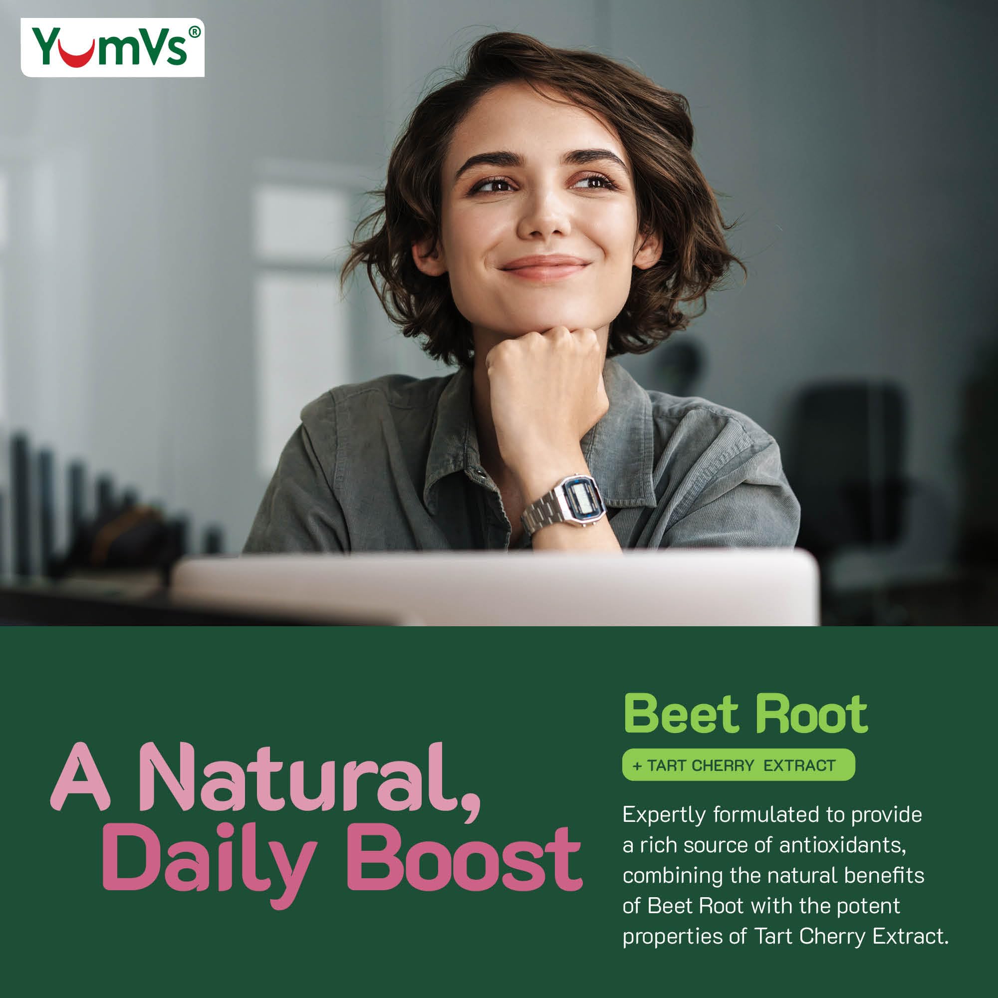 Close-up of gummy texture and berry flavor