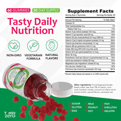 Kosher and Halal certified vegetarian sugar-free gummies