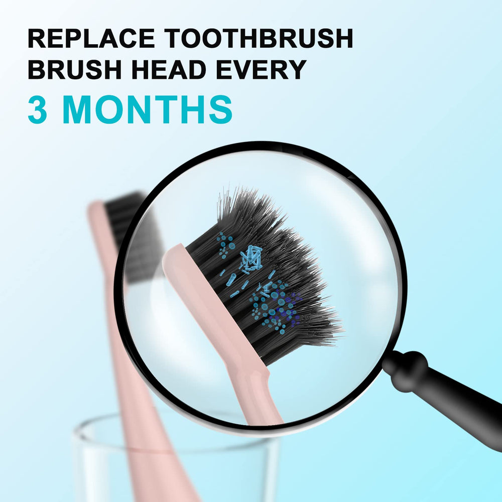 Plaque removal and whitening with YUNCHI replacement heads