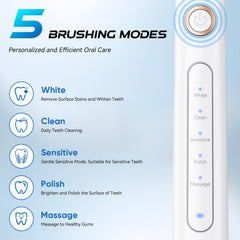 2-minute smart timer feature on YUNCHI electric toothbrush