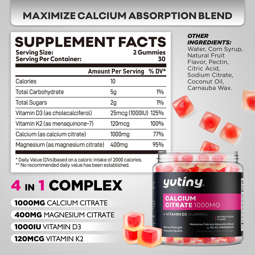 Graphic illustrating enhanced calcium absorption
