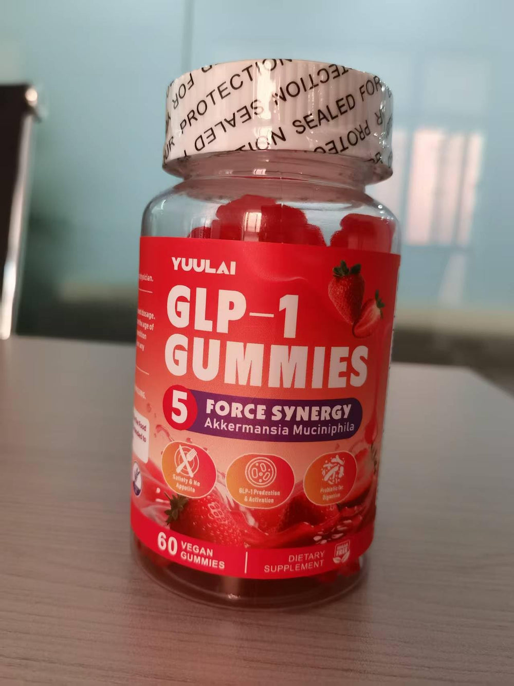 Digestive health illustration for gummies