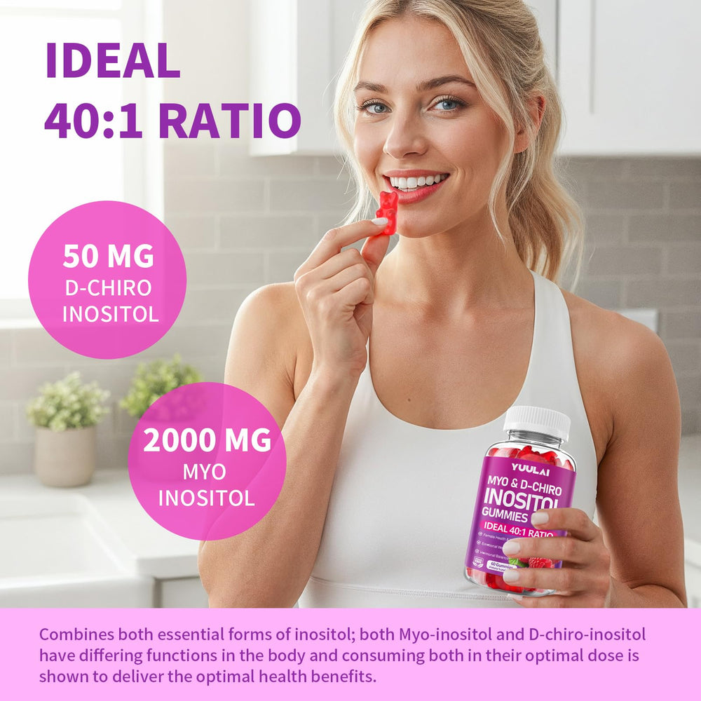 YUULAI gummies in hand scale for serving size and portability benefit