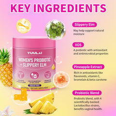 Close-up view of pineapple flavored gummy texture