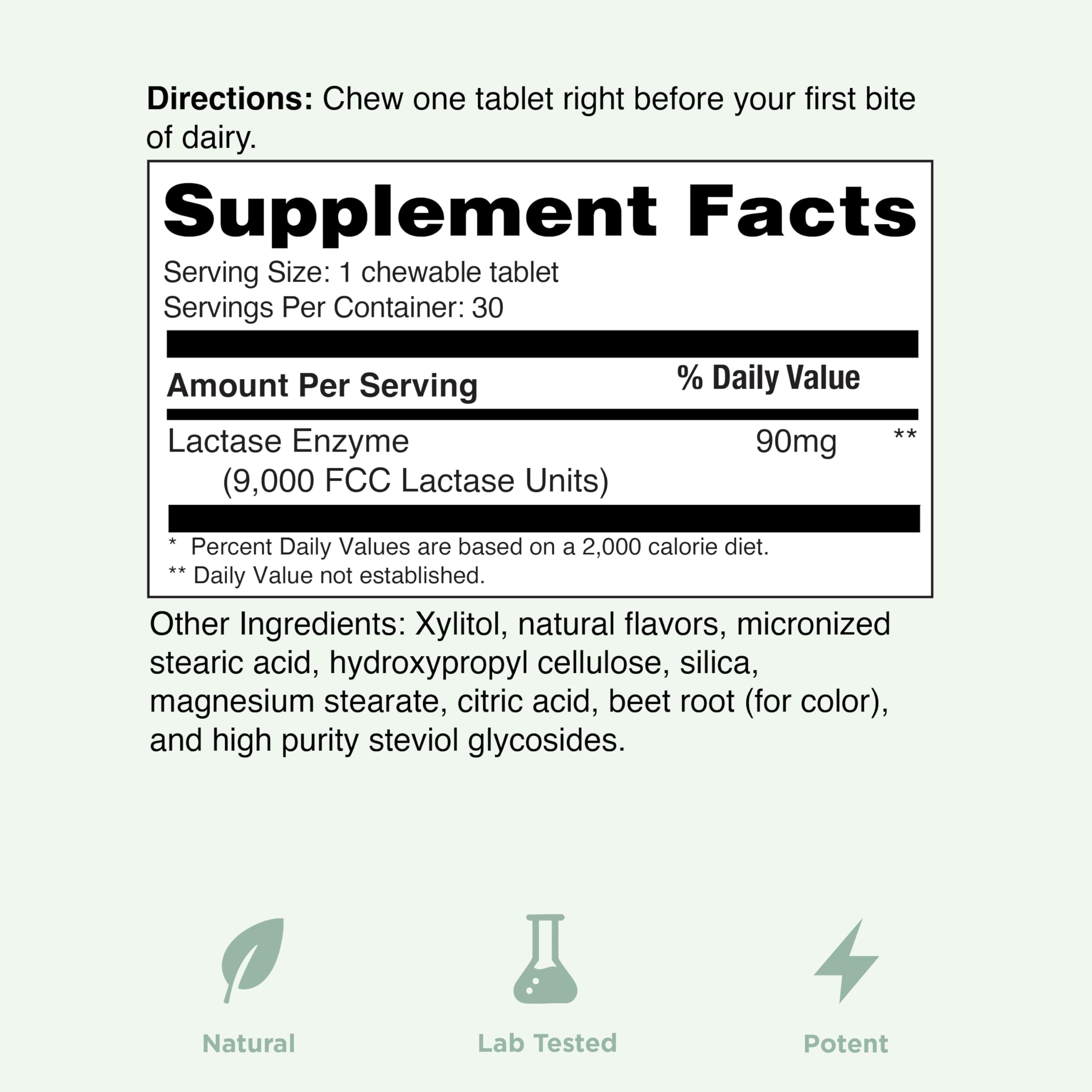 Iconed features: gluten-free, soy-free, vegan chewables by Yuve