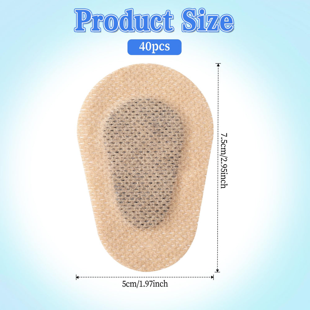 Breathable non-woven fabric eye patches for sleep