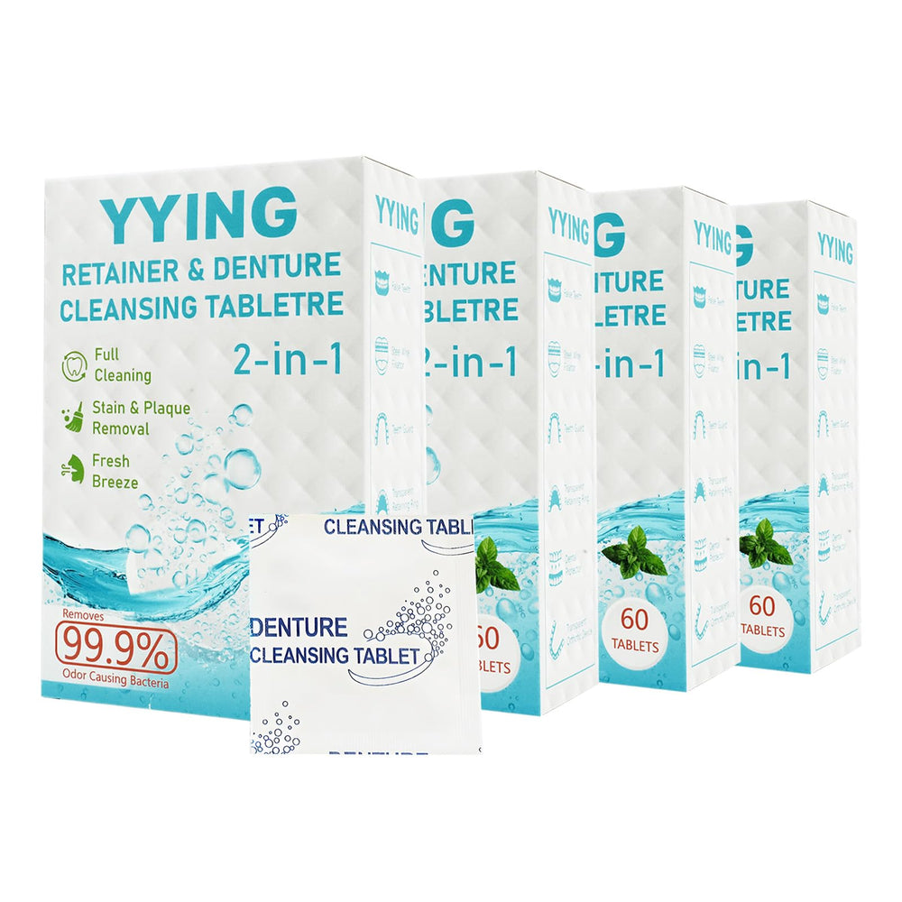 YYING Retainer Cleaner 240 tablets front packaging