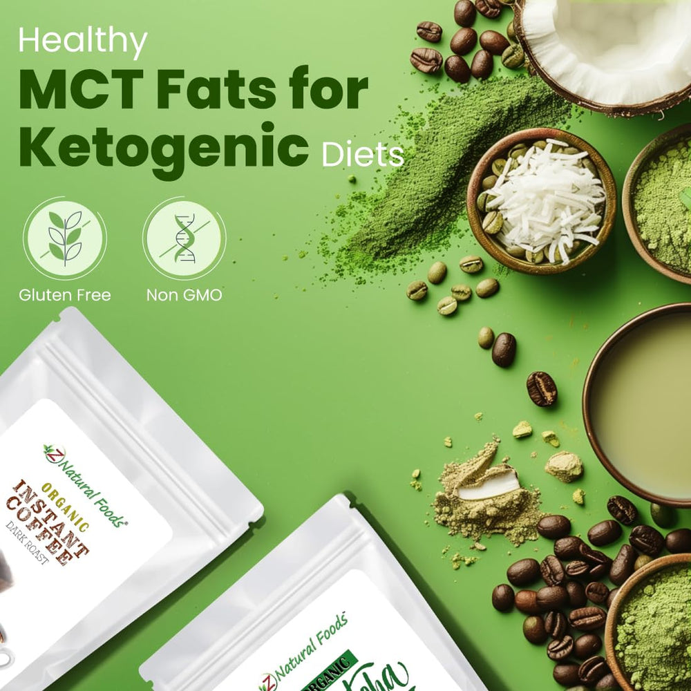 Z Natural Foods butter powder close-up texture showing fine granules