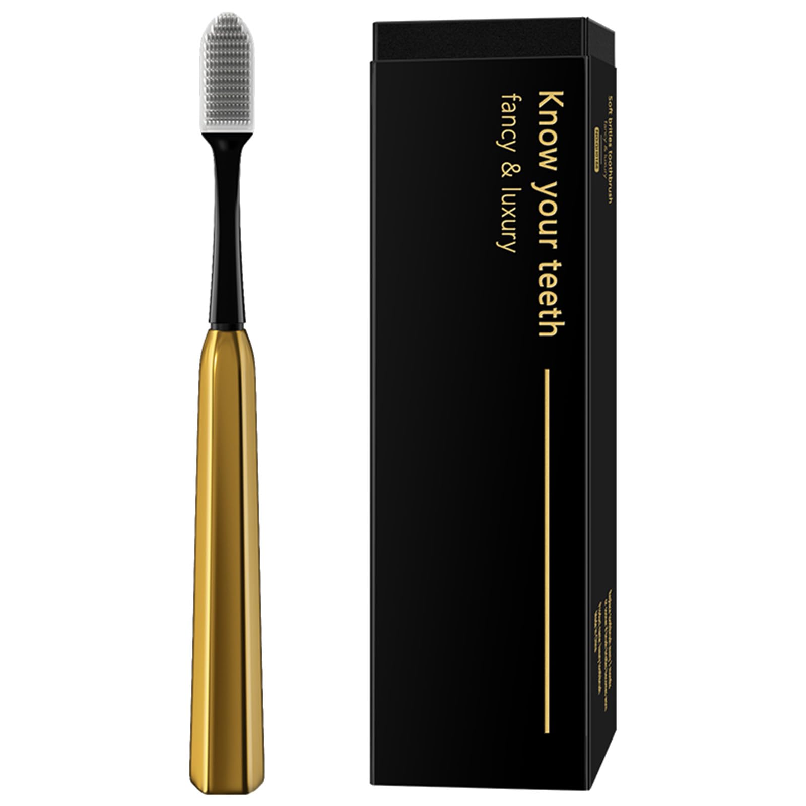 Z-VAPRESS Gold Ceramic Travel Toothbrush