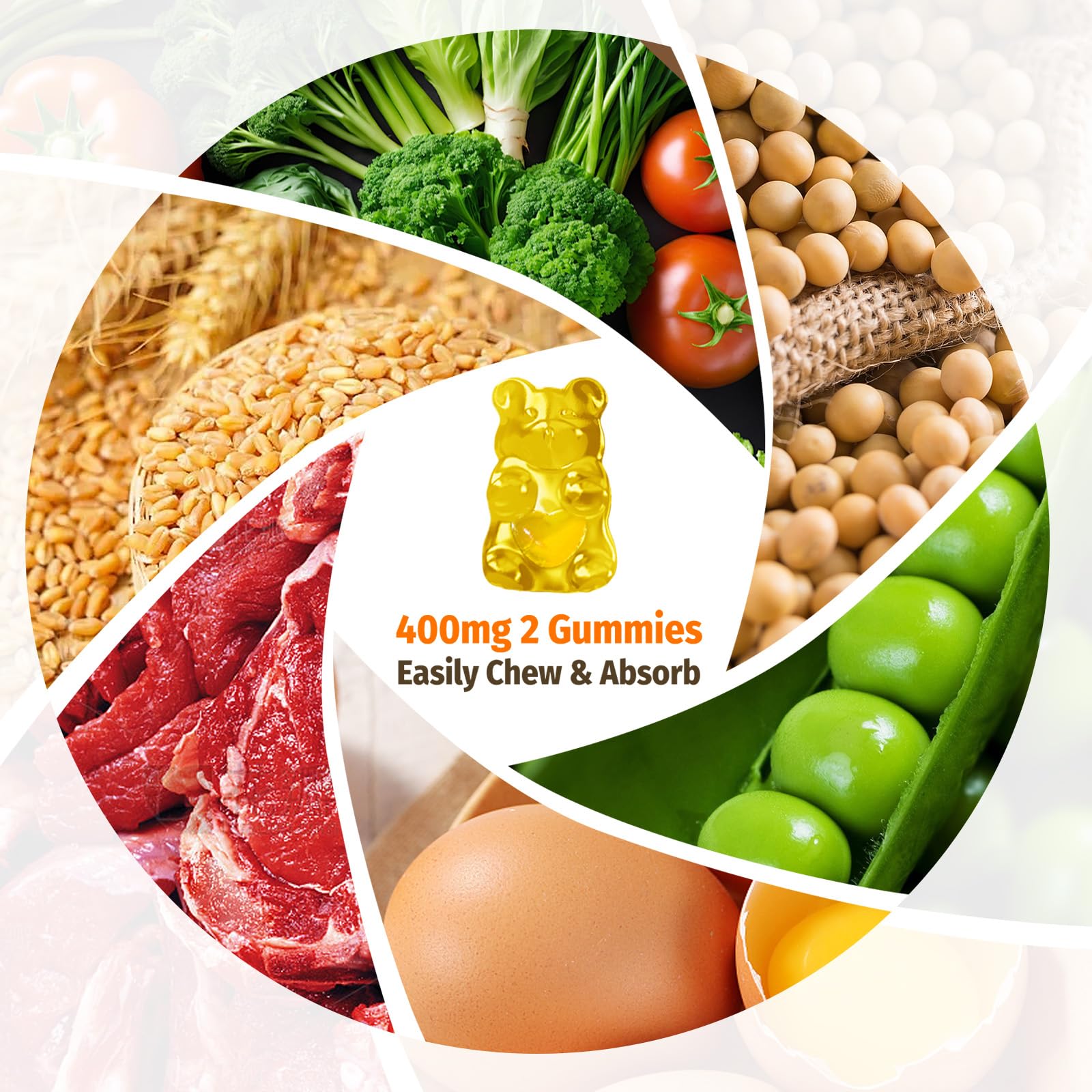 Vegan, pectin-based Vitamin B2 Gummies ingredients