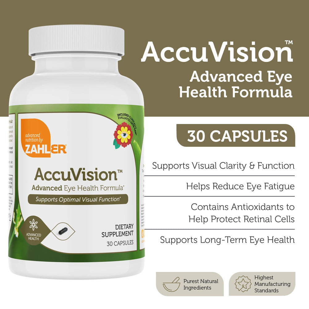 Zahler AccuVision packaging with bottle