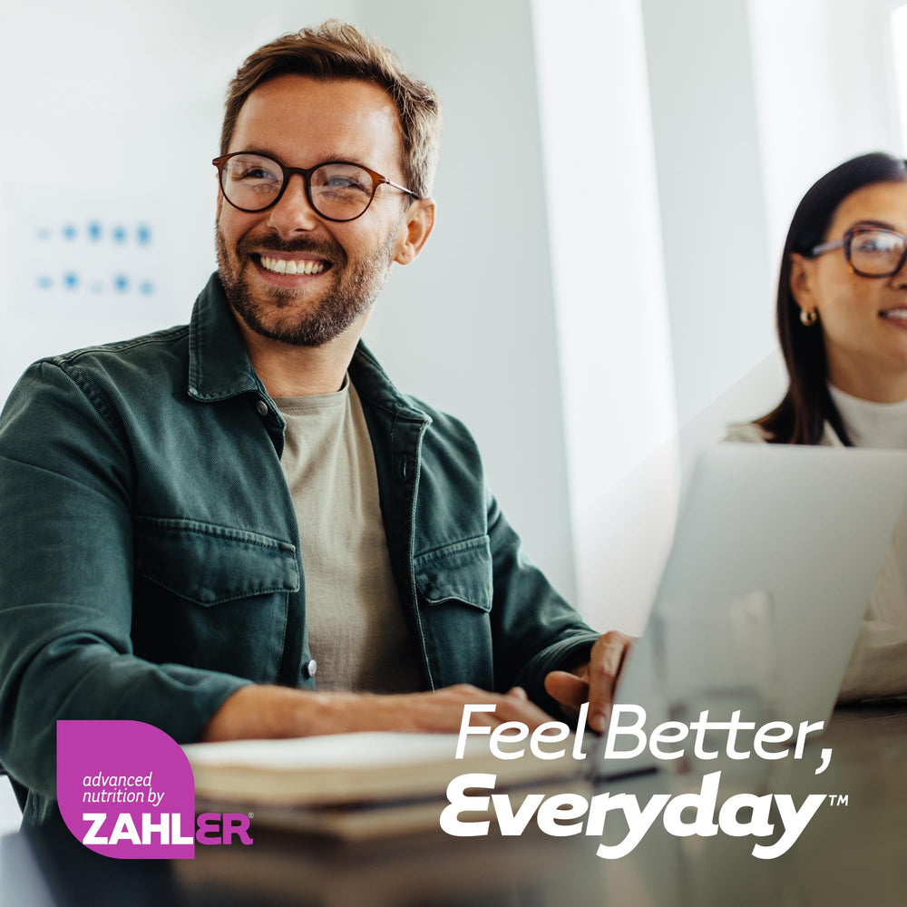 Zahler Berberine capsules close-up showing soft capsules for daily metabolic support.