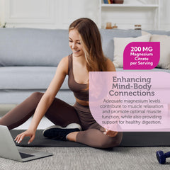 Graphic highlighting 300+ metabolic functions supported by magnesium