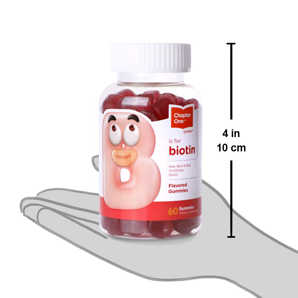 Zahler Chapter One Biotin Gummies packaging with Kosher certification