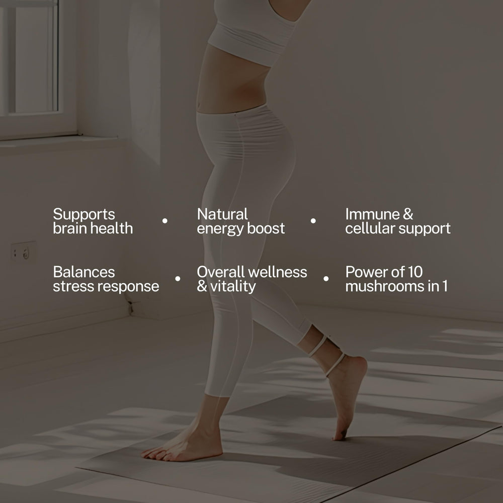 Nutritional label for Zahler Chapter Six 10-in-1 Mushroom Complex