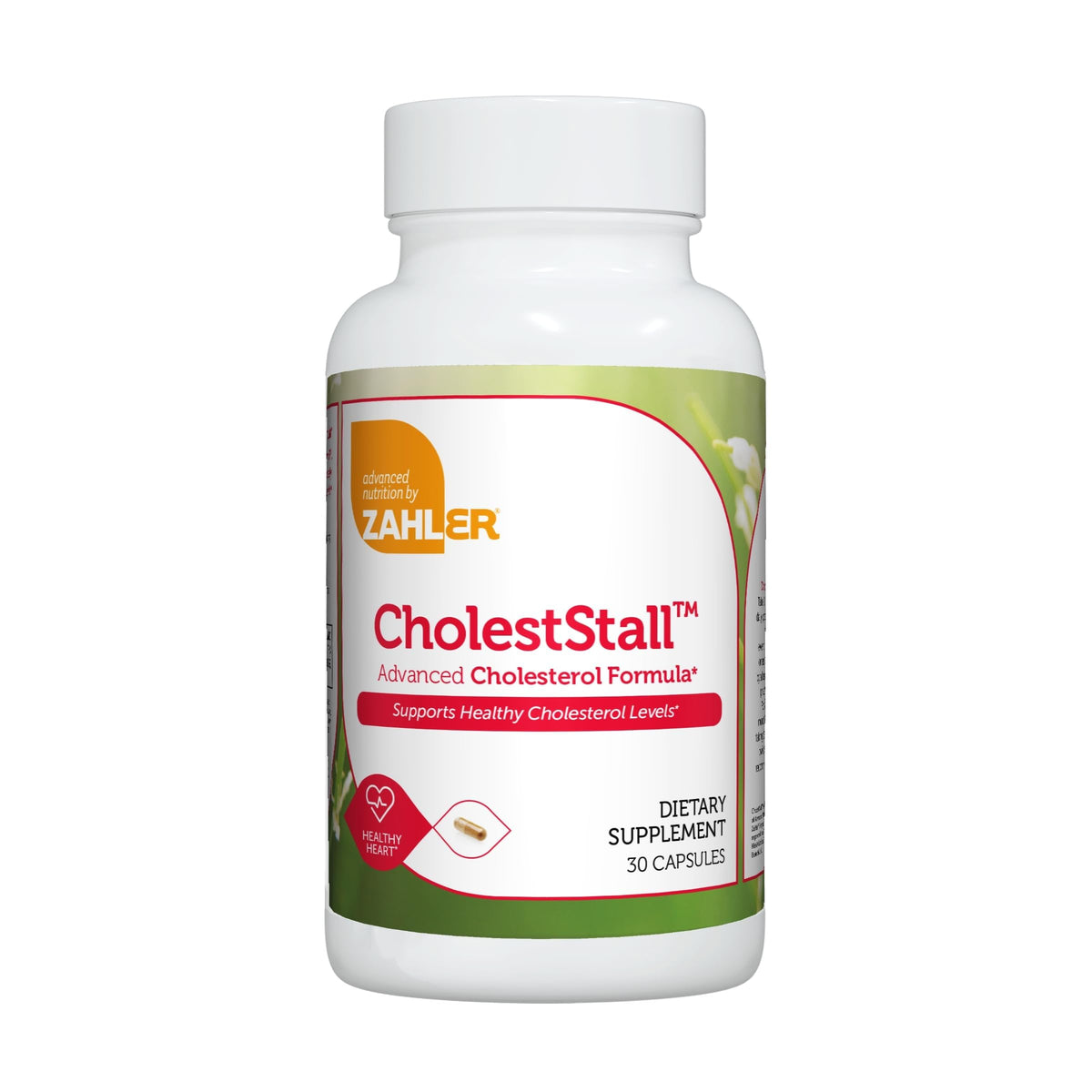 Zahler CholestStall bottle containing 30 capsules