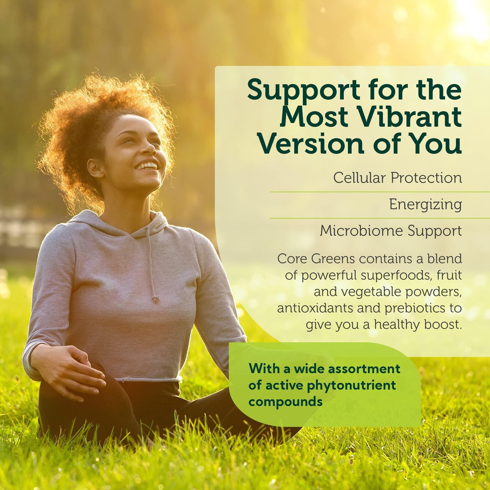 Spectra Blend and greens ingredients illustration