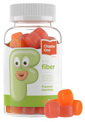 Front view of Zahler Fiber Gummies 60-count bottle