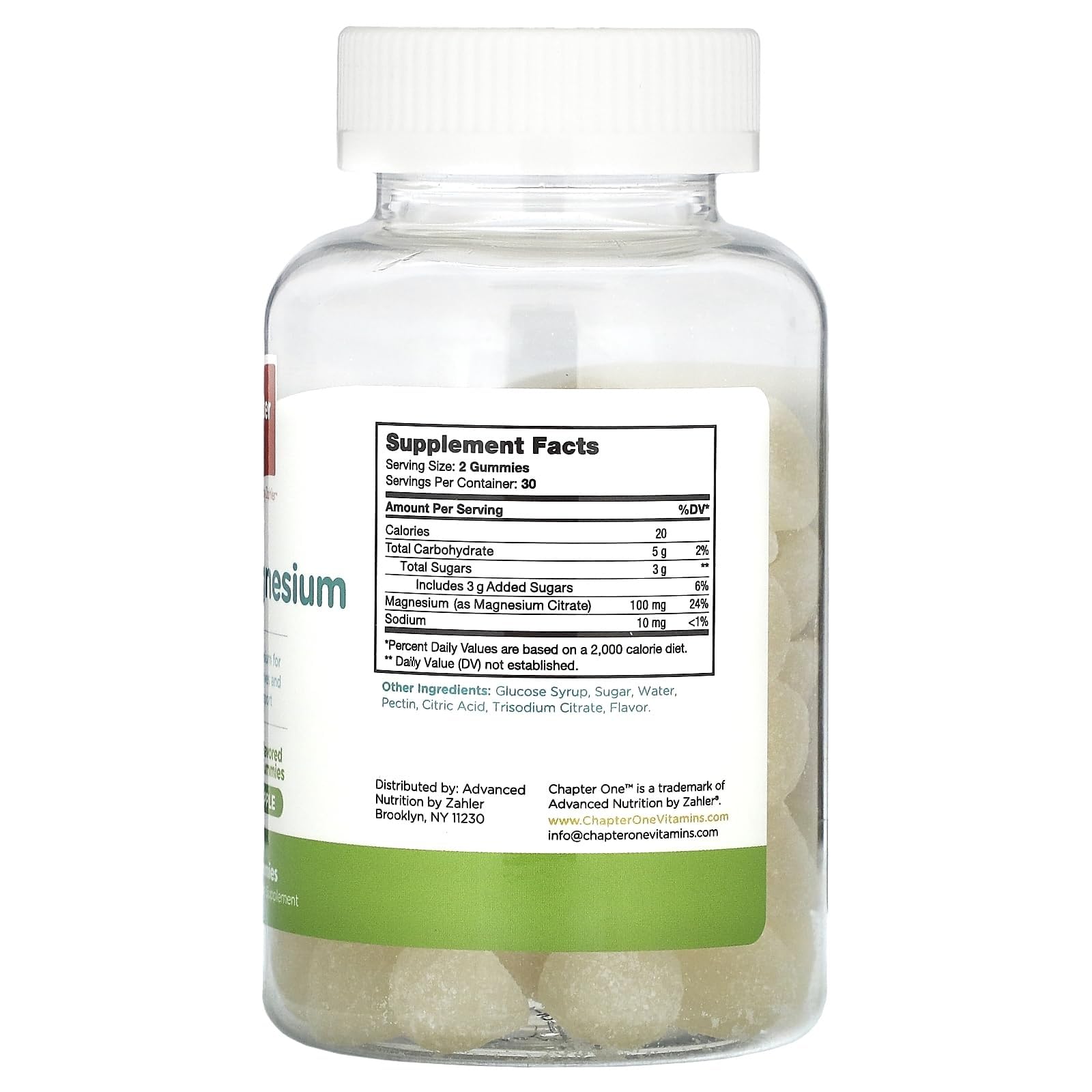 Zahler gummies close-up texture highlighting chewable form and easy dosing