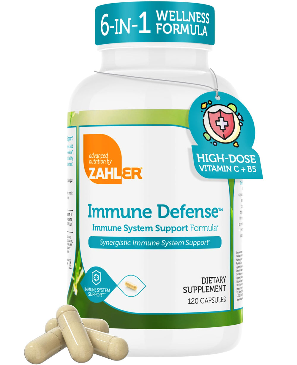 Zahler Immune Defense bottle with 120 capsules