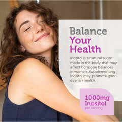 Inositol supporting hormone balance and women's health