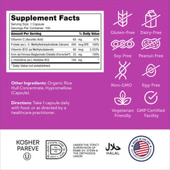 Close-up of Zahler Iron Complex capsules