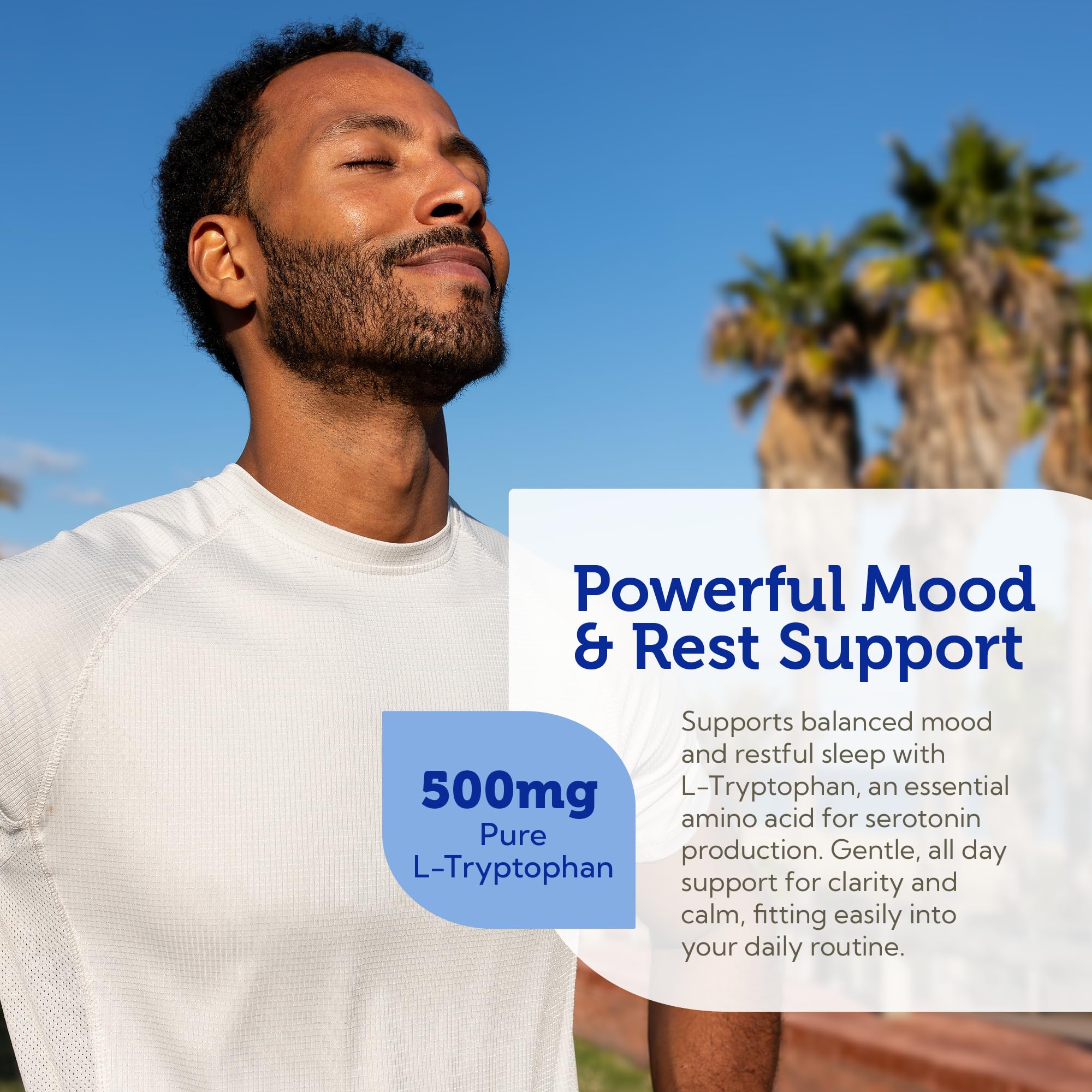 Zahler L-Tryptophan 500mg capsules for sleep support