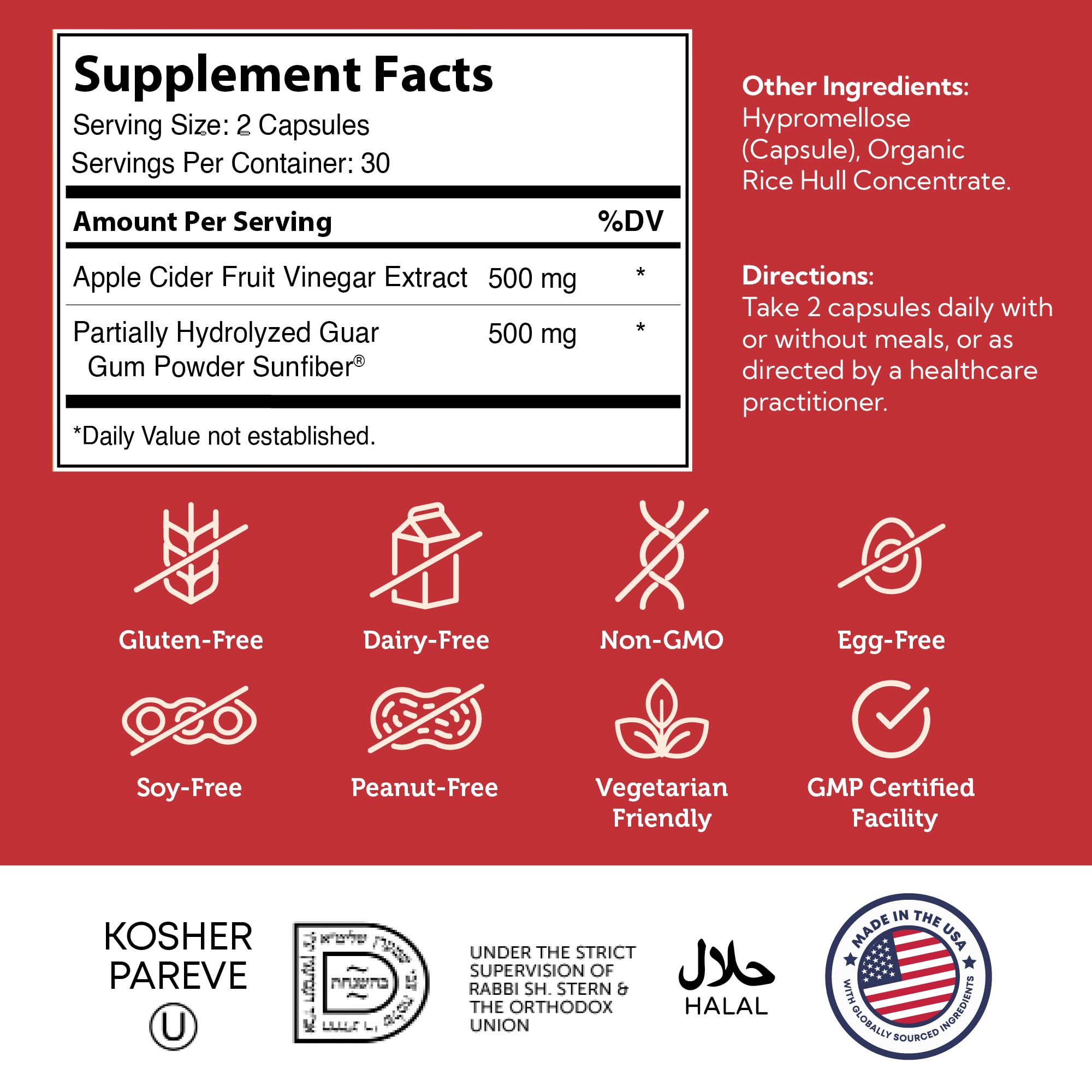 Zahler made-in-USA GMP facility badge for quality