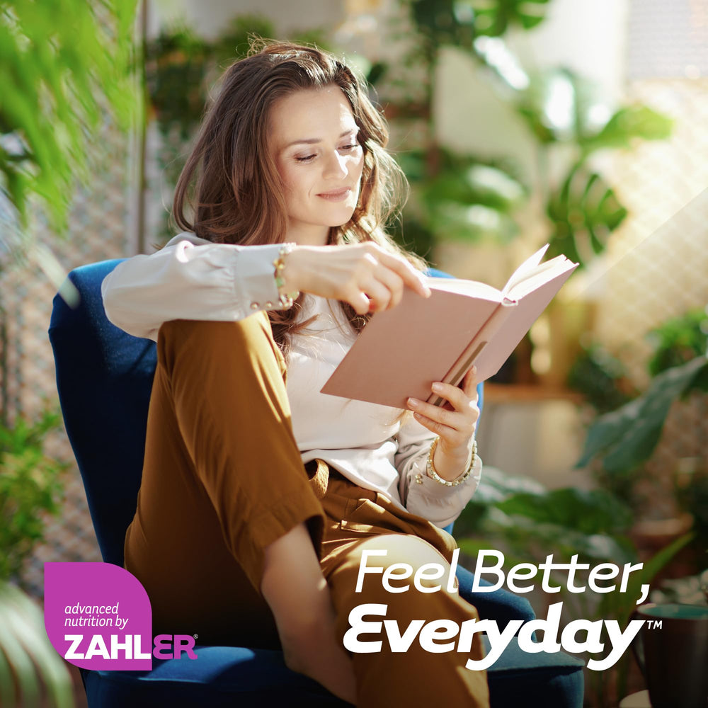 Packaging indicates Zahler Magnesium Complex made in the USA