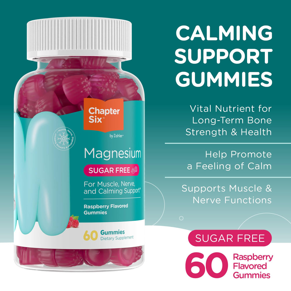 Ingredients for Zahler Sugar Free Magnesium Gummies