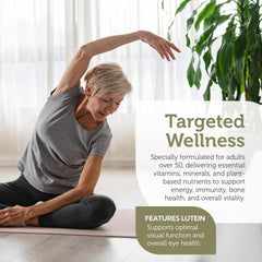 Illustration of essential vitamins and minerals in the bioactive multinutrient formula