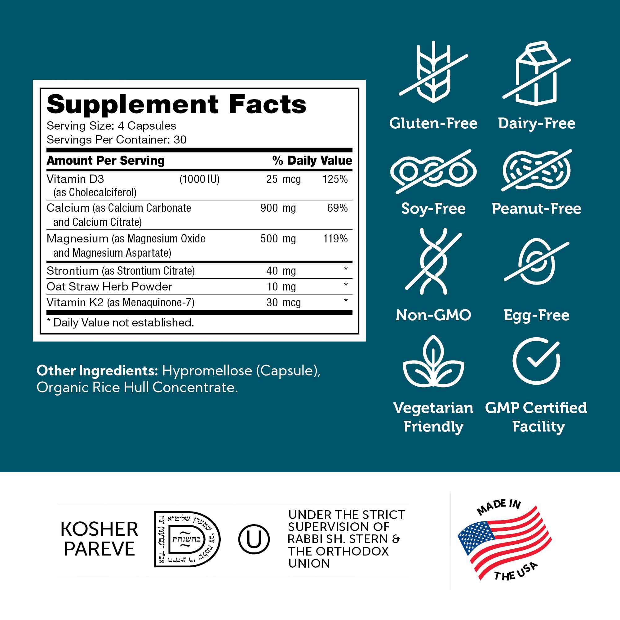 Kosher and vegetarian certification icons