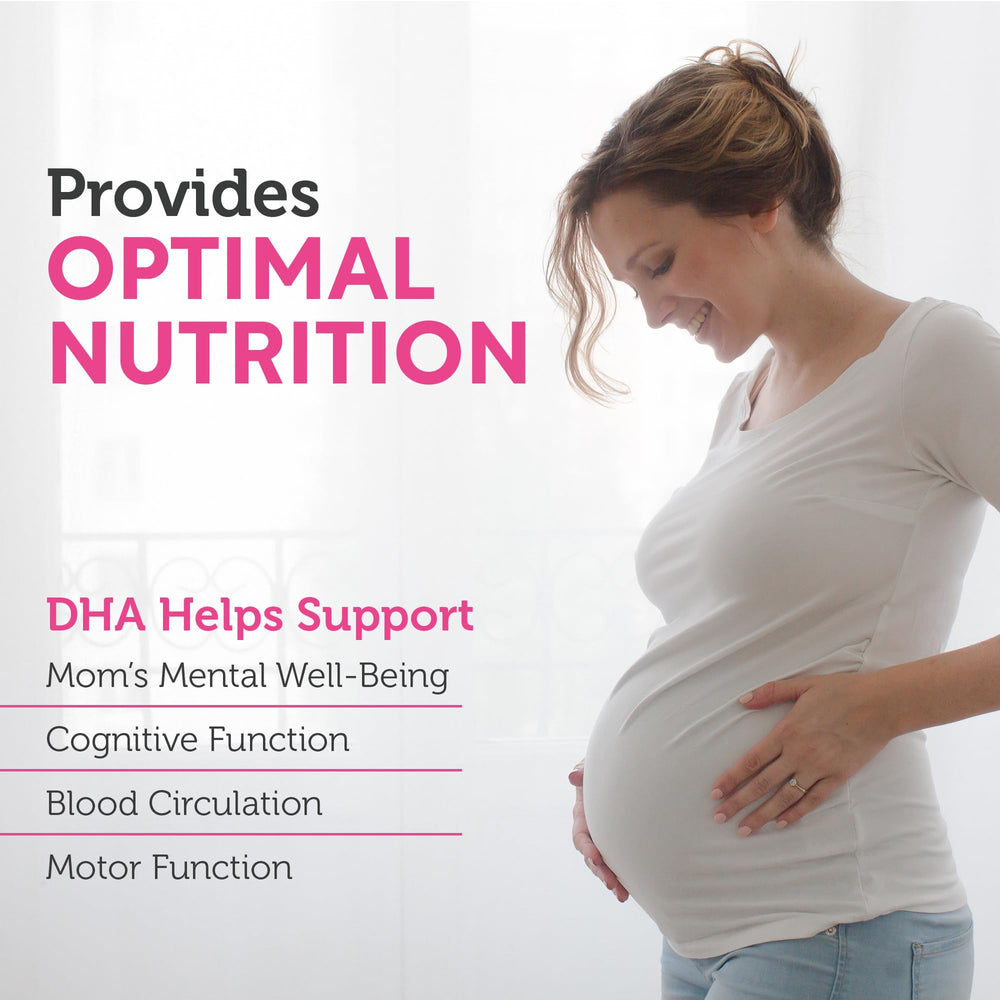 3D view of Zahler Prenatal Vitamin with DHA softgels
