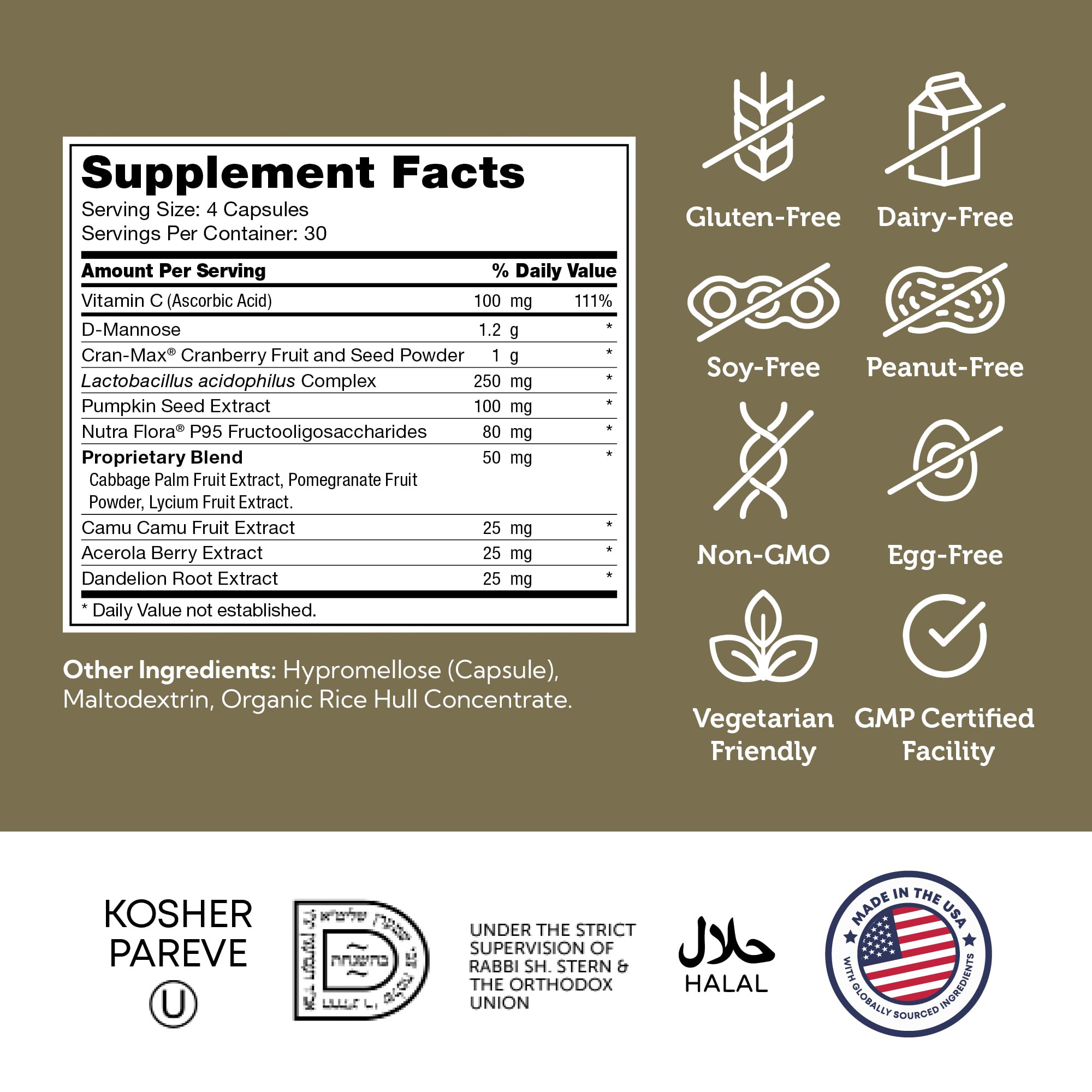 Lifestyle image of a healthy woman representing urinary tract health support