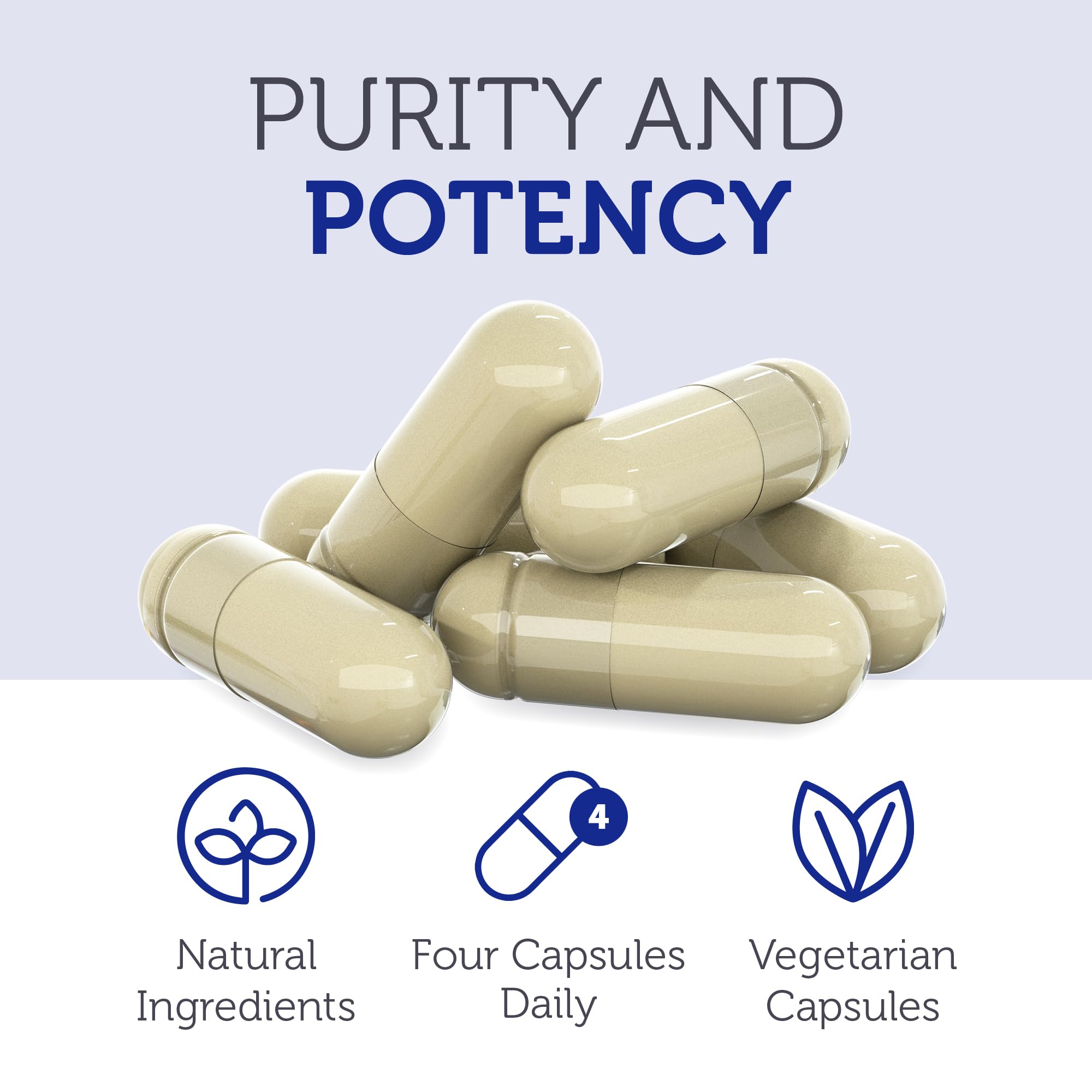 StressMaster capsules arranged on a clean surface