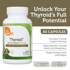 Close-up of Thyraid capsules