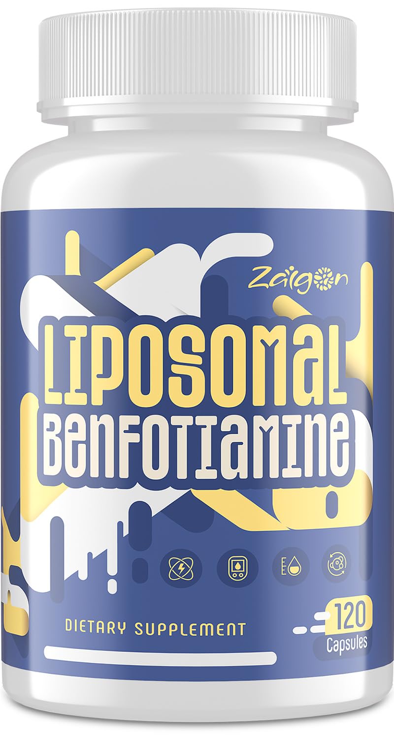 Zaigon Benfotiamine 600mg bottle front view