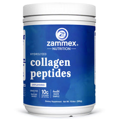 Zammex Premium Collagen Peptides Powder front label