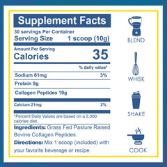 Serving scoop of Zammex Collagen Peptides Powder