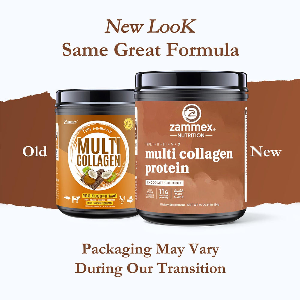 Close-up of collagen types I, II, III, V, X with hyaluronic acid