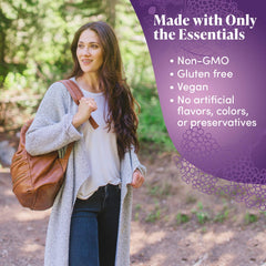 Two gummies per serving for immune support