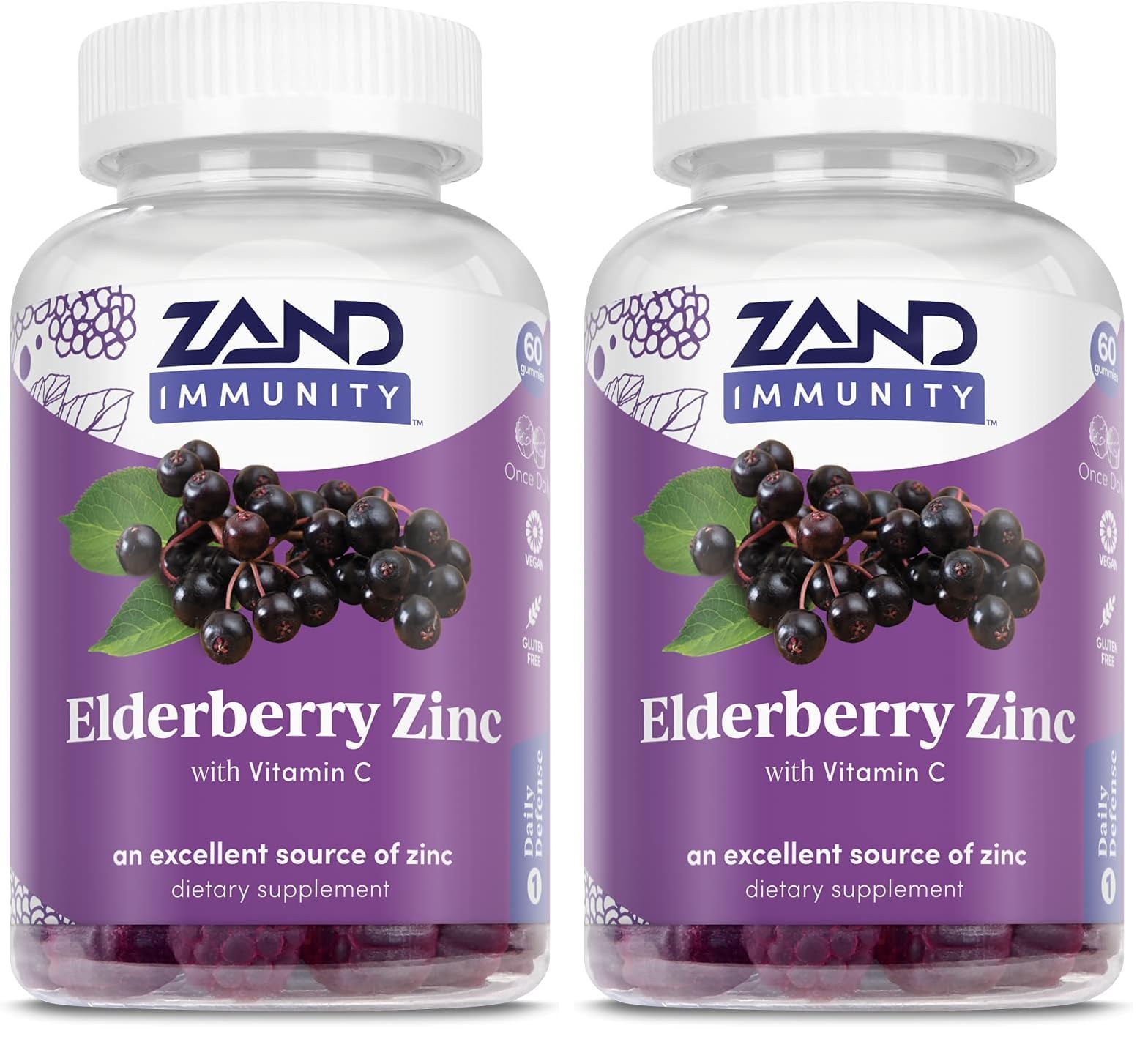 Hero image of ZAND Elderberry Zinc Immunity Gummies with Vitamin C