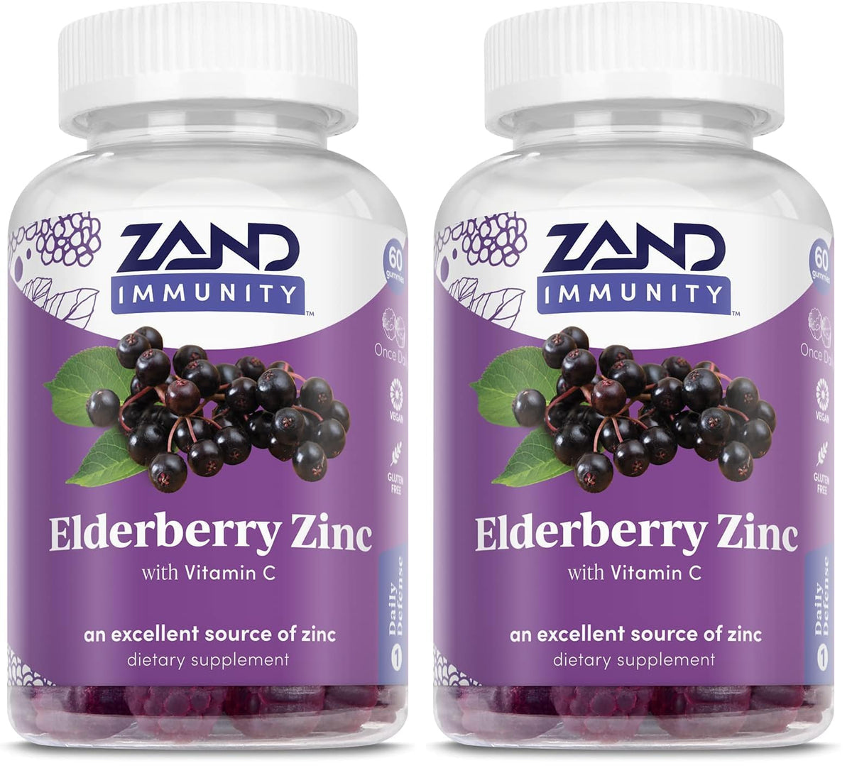 Hero image of ZAND Elderberry Zinc Immunity Gummies with Vitamin C