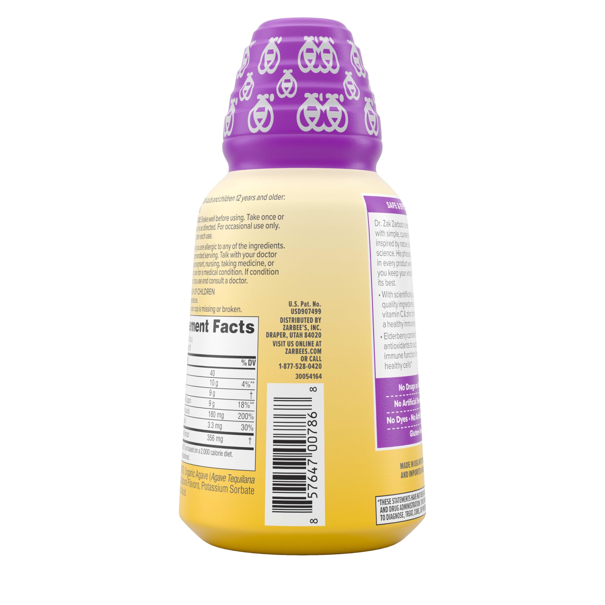 Nature-inspired ingredients for Zarbee's immune support