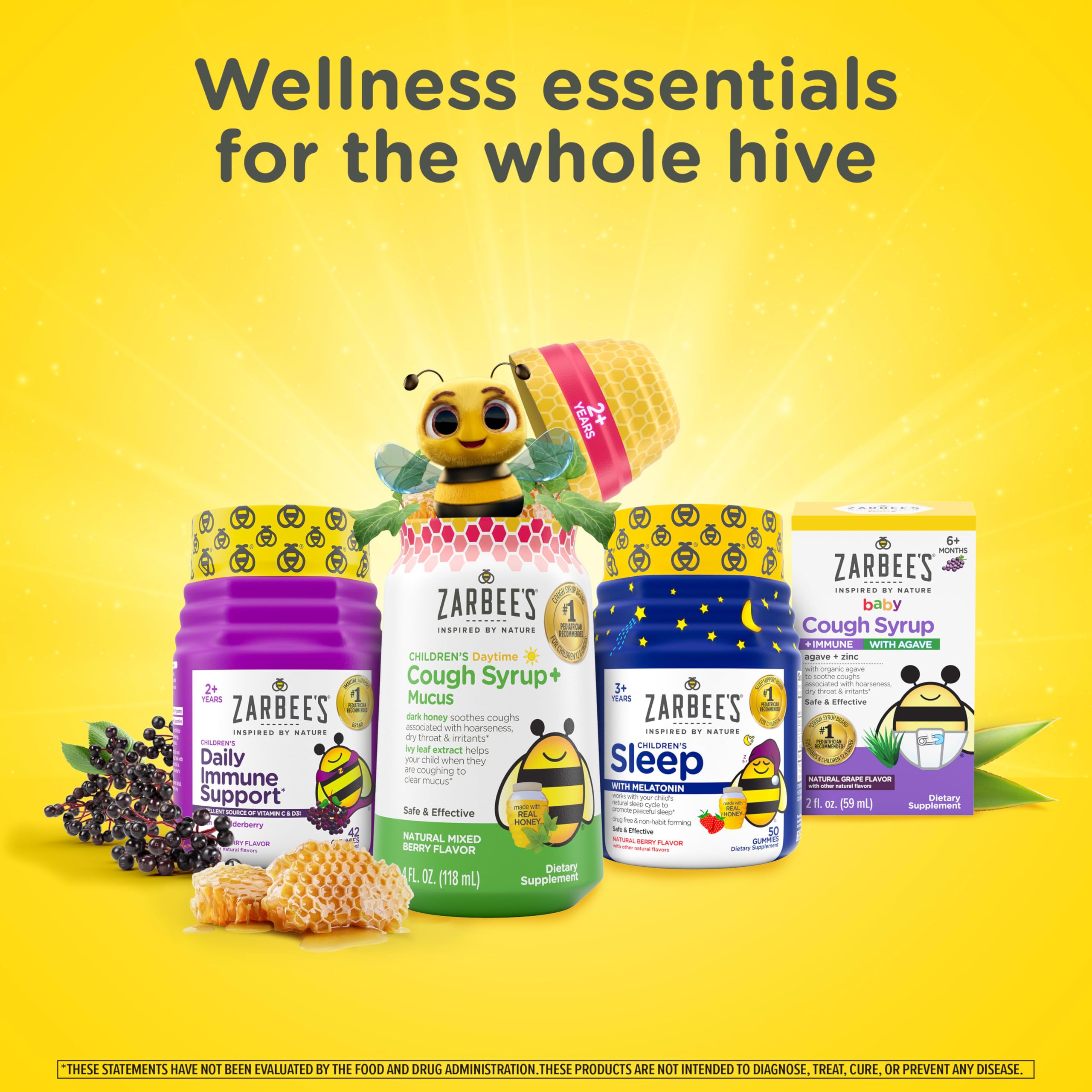30-count bottle of Zarbee's Gentle Bedtime Gummies supports routine-based evenings.