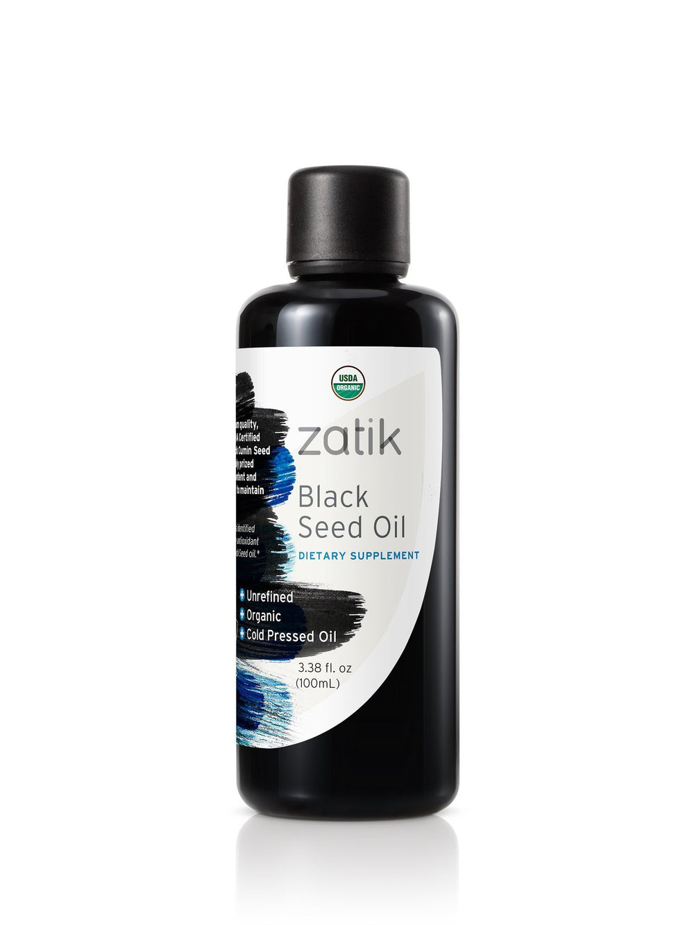 Zatik Black Cumin Seed Oil bottle front view