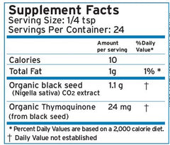 Nigella sativa seeds used for Zatik Black Seed supercritical extract